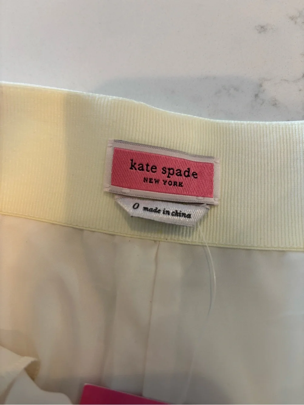kate spade tailored white